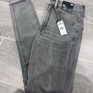 Express Charcoal Stretch Jeans